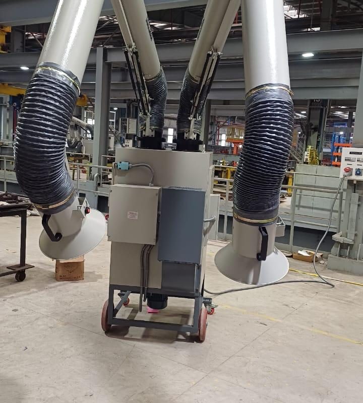 FumeKiller model FK3600VEM with Twin Flexible Extractor Arms