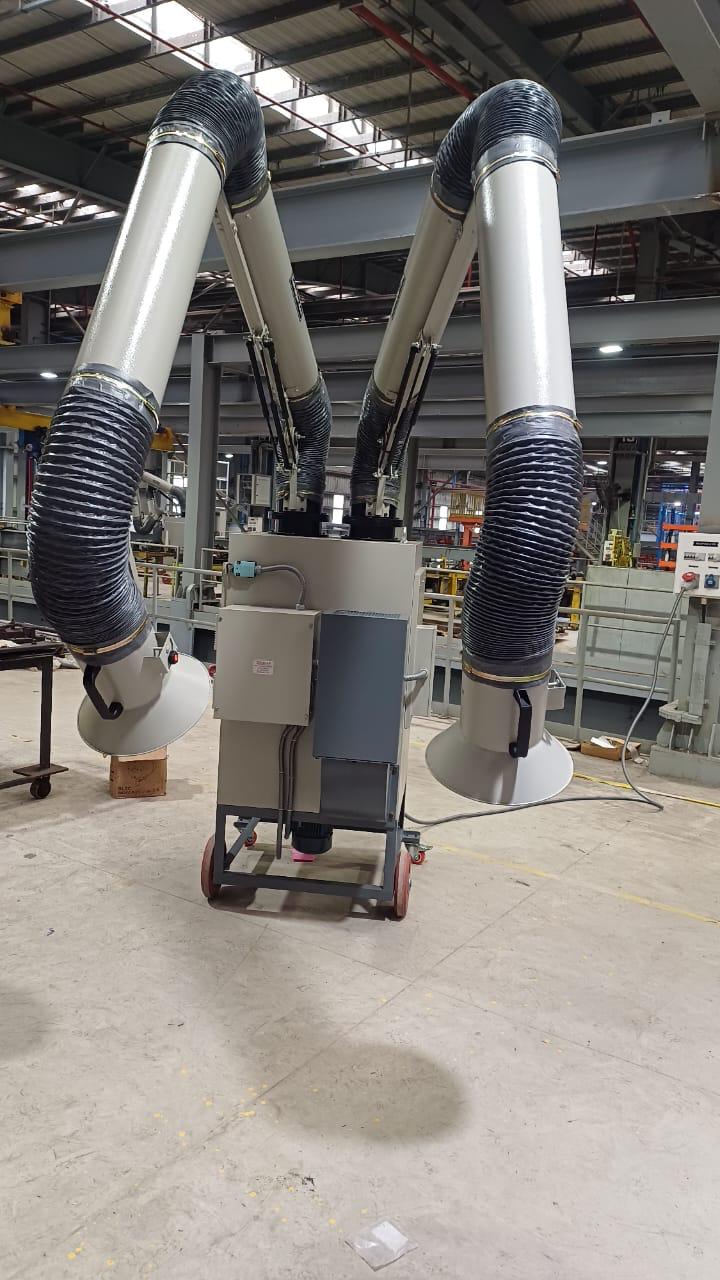 FumeKiller model FK3600VEM with Twin Flexible Extractor Arms